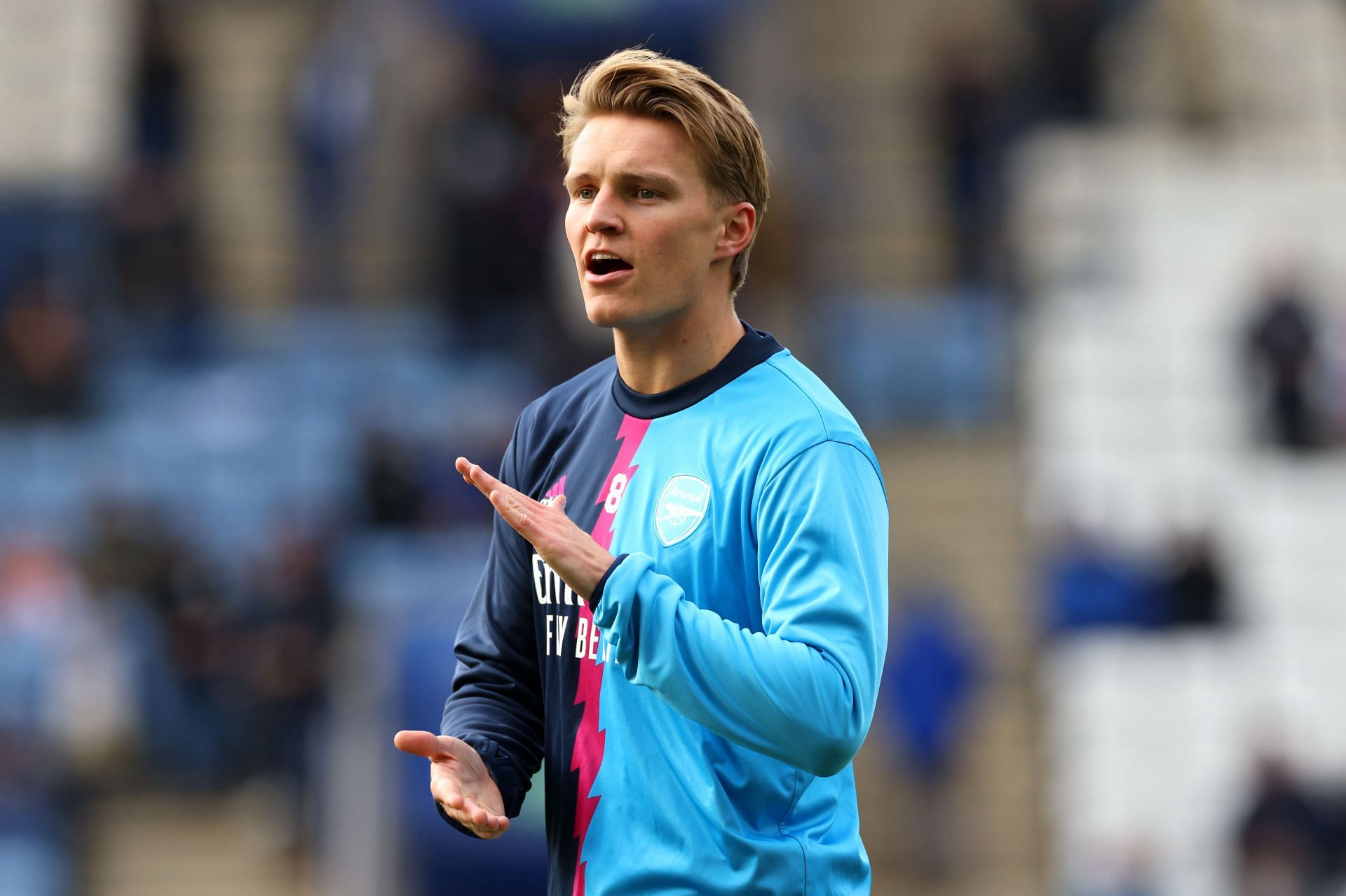 Martin Odegaard is loving life under Mikel Arteta.
